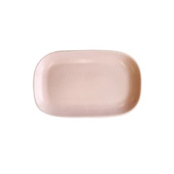 Infusions Rectangular Platter Pink Salt 215x135mm Accolade