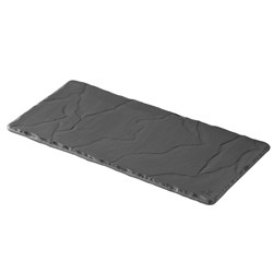 Basalt Rectangular Platter Black 250x120mm Revol
