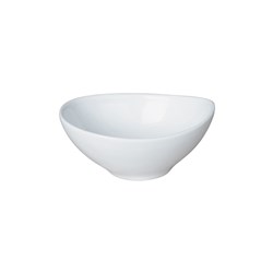 Basics Egg Shaped Bowl White 100mm Essentials Collection