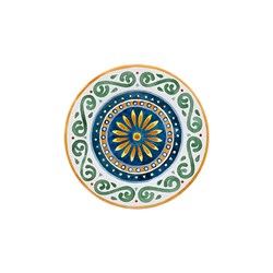 Capri Round Coupe Plate 210mm Saturnia