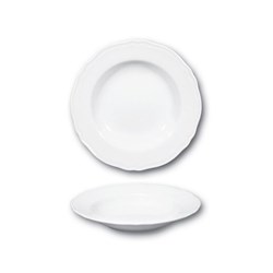 Praga Soup Plate White 230mm Saturnia