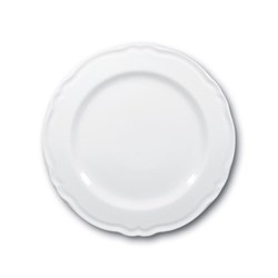 Praga Round Plate White 310mm Saturnia