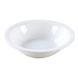  Echelon Oatmeal Bowl White 160mm
