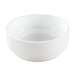 Echelon Stackable Soup Bowl White 115mm