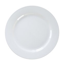 Echelon Wide Rim Plate White 270mm Pro.mundi