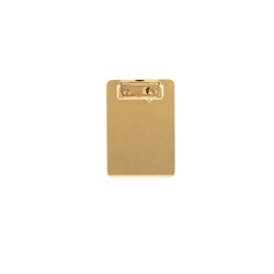 Clipboard Gold 105x150mm 