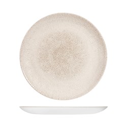 Raku Coupe Plate Agate Grey 260mm Churchill