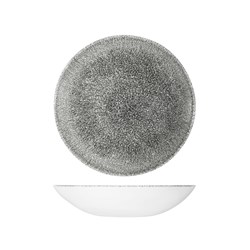 Raku Coupe Bowl Quartz Black 248mm Churchill