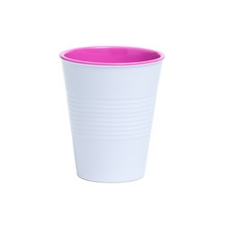 Retro Tumbler Melamine Magenta 275ml Barel