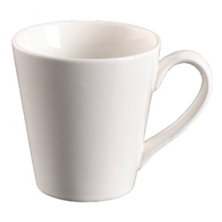 Basics Cafe Mug White 250ml Essentials Collection