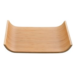 Buffet Bamboo Plate 288Mm X230x45mm (3/36)