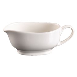 Basics Gravy Boat White 100ml Essentials Collection