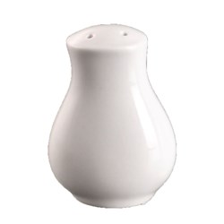Basics Tulip Salt Shaker 3 Hole White Essentials Collection
