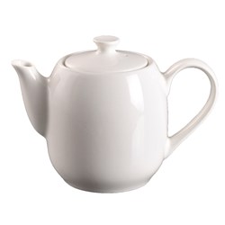 Basics Teapot White 600ml Essentials Collection