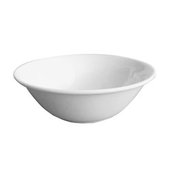 Basics Oatmeal Bowl White 176mm Essentials Collection