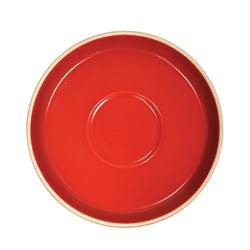 Cafe Espresso Saucer Red 118mm Pro.mundi