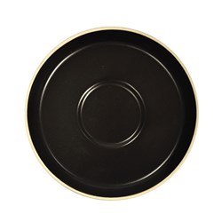 Cafe Espresso Saucer Black 118mm Pro.mundi