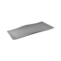 Infuse Melamine Grey Rectangle Platter 620mm Cheforward