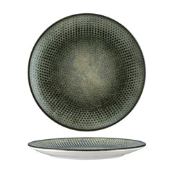 Lenta Olive Round Coupe Plate 270x30mm Bonna