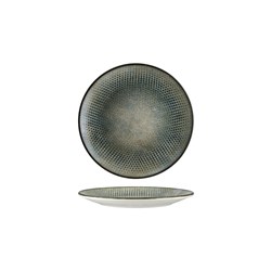 Lenta Ash Round Coupe Plate 210x22mm Bonna