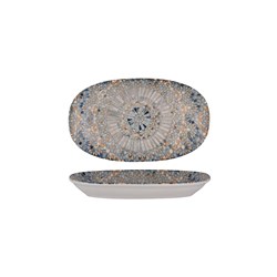 Luca Mosaic Oval Coupe Dish 240x140mm Bonna