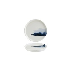 Blue Wave Round Plate 160x15mm Bonna