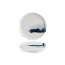 Blue Wave Round Plate 220x15mm Bonna