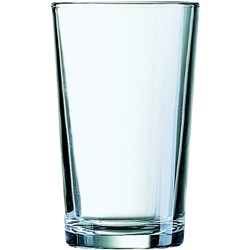 Conique Beer Glass Certified Nucleated 560ml Arcoroc