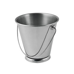 Soho Mini Round Pail Stainless Steel 120mm Moda
