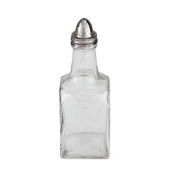 Glass Oil & Vinegar Bottle 180ml Chef Inox