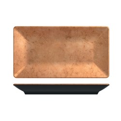 Utah Copper Melamine Rect Platter
