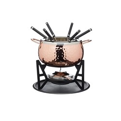 Fondue Set Copper Effect 230x240mm Artesa