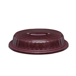 Dimensions High Heat Dome Plate Lid 230mm Burgundy Aladdin Temp-Rite
