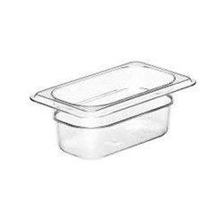 Insert Pan 1/9 65mm 570ml Polycarbonate Clear Cambro