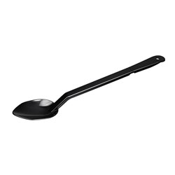 Solid Service Spoon Black Polycarb 325mm 