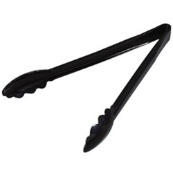Scallop Tongs Black Polycarb 300mm 