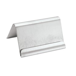 Buffet Card Holder Stainless Steel 60mm 