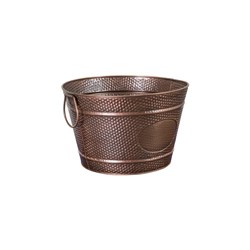 Beverage Tub Round Copper 350mm Moda