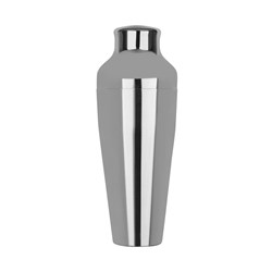 Parisian 2 Piece Cocktail Shaker Silver 500ml Zanzi