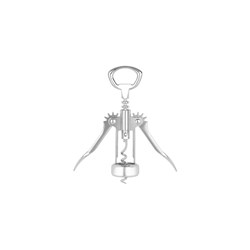 Wing Lever Corkscrew Chrome Zanzi