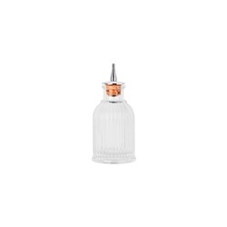 Bitters Bottle Round With Chrome Lid 90ml Zanzi