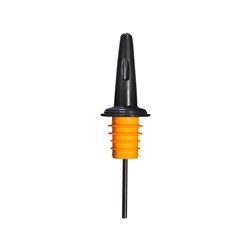 Barflow 3 Second Pourer Black/ Orange Uber Bar Tools