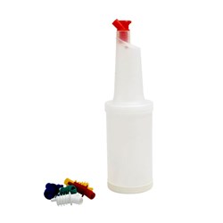Store N Pour Plastic Juice Pourer & Spouts Clear 2l Caterrax