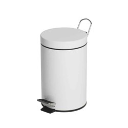 Pedal Bin 3L White 170x270mm Compass