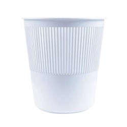 Plastic Bin Tidy Round White 10L Kleaning Essentials