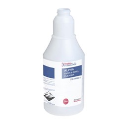 Alpha Oven & Grill Spray Bottle 750ml Kleaning Essentials