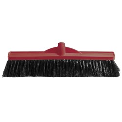 Medium Stiff Broom Head Red 450mm Oates