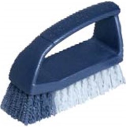 Handled Scrub Brush Blue Oates