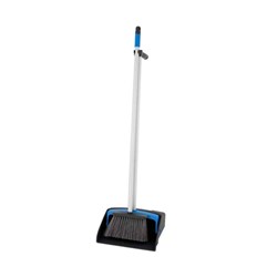 Lobby Pan & Broom Set Plastic Blue Oates