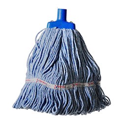 Flat Cotton Hospital Mop Head Blue 350Gm Kleaning Essentials